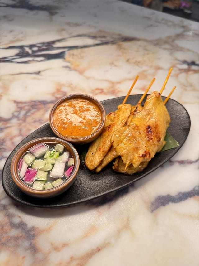 Thai Chicken Satay.